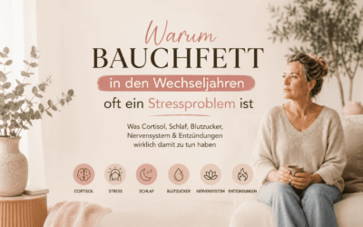 Warum Bauchfett in den Wechseljahren oft ein Streßproblem ist