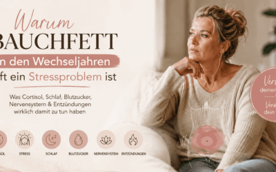 Warum Bauchfett in den Wechseljahren oft ein Streßproblem ist